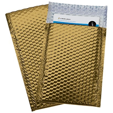 Bsc Preferred 7-1/2 x 11'' Gold Glamour Bubble Mailers, 72PK BUY03998329